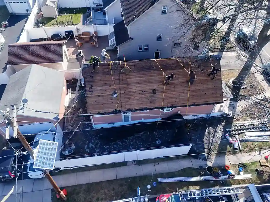 Roof Water Damage Repair New Jersey - Professional roofing services by ABC Contractor LLC